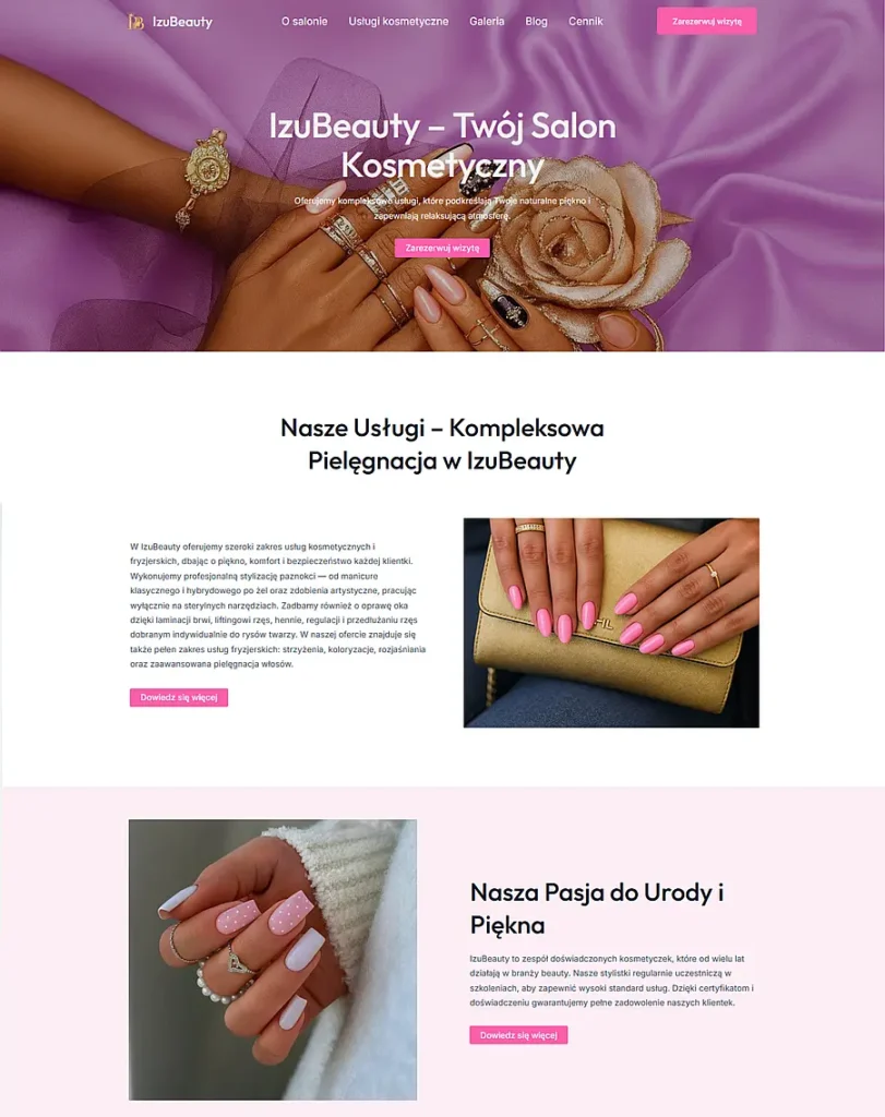 Landing Salon Kosmetyczny Izubeauty 900 811x1024